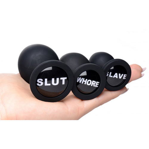 Dirty Words Buttplug Set